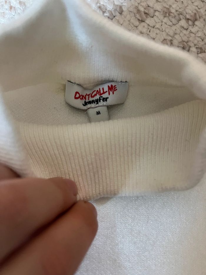 Pull blanc TM - photo numéro 5