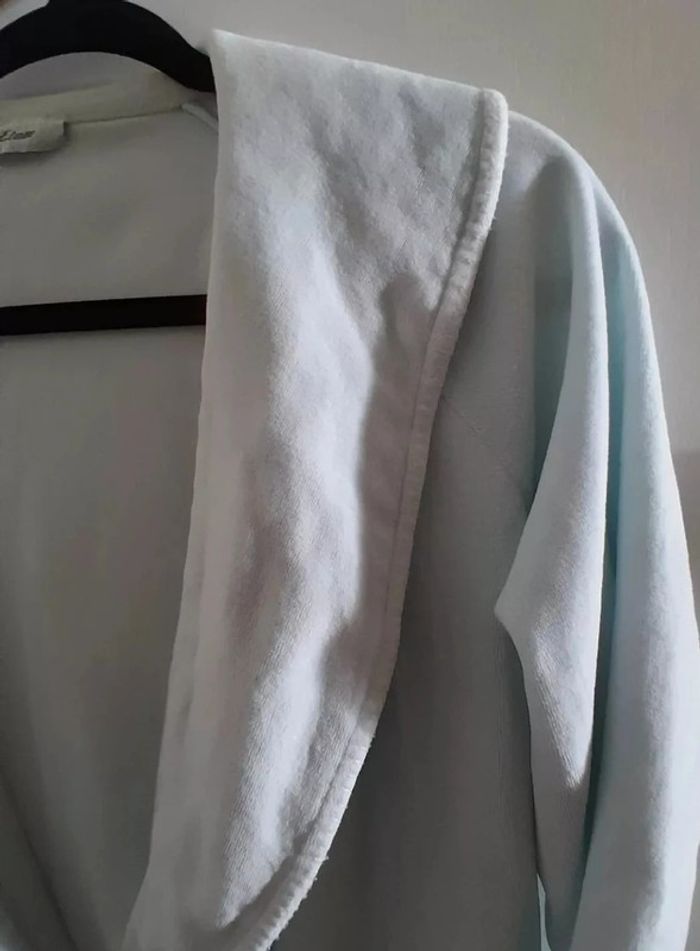 Robe de chambre, peignoir,  couleur bleu ciel, taille M - Marque Etam - photo numéro 2