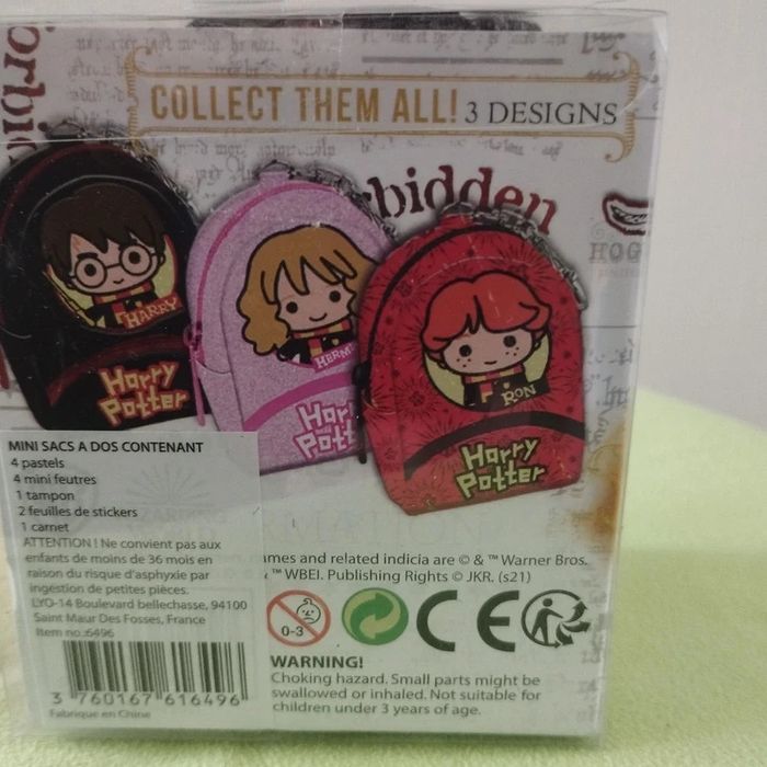 Mini sacs à dos RON Harry Potter Neuf - photo numéro 6