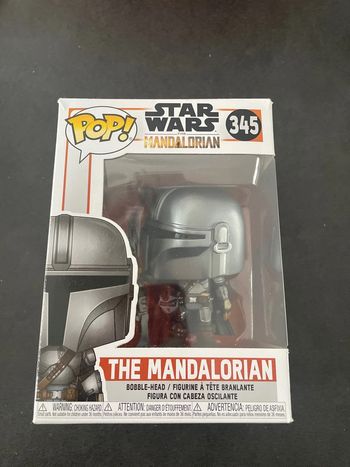 Pop pop! Star wars the mandalorian bobble head 345 funko