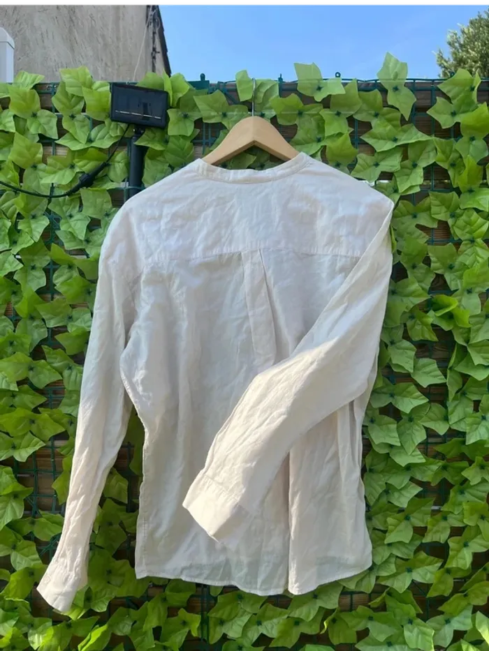 Superbe chemise chic vintage tendance parisienne - super qualtitative - taille 38 neuve - photo numéro 3