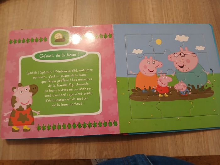 Livre puzzle peppa pig - photo numéro 7