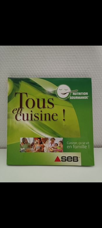 Livre « tous en cuisine » pour le ActiFry