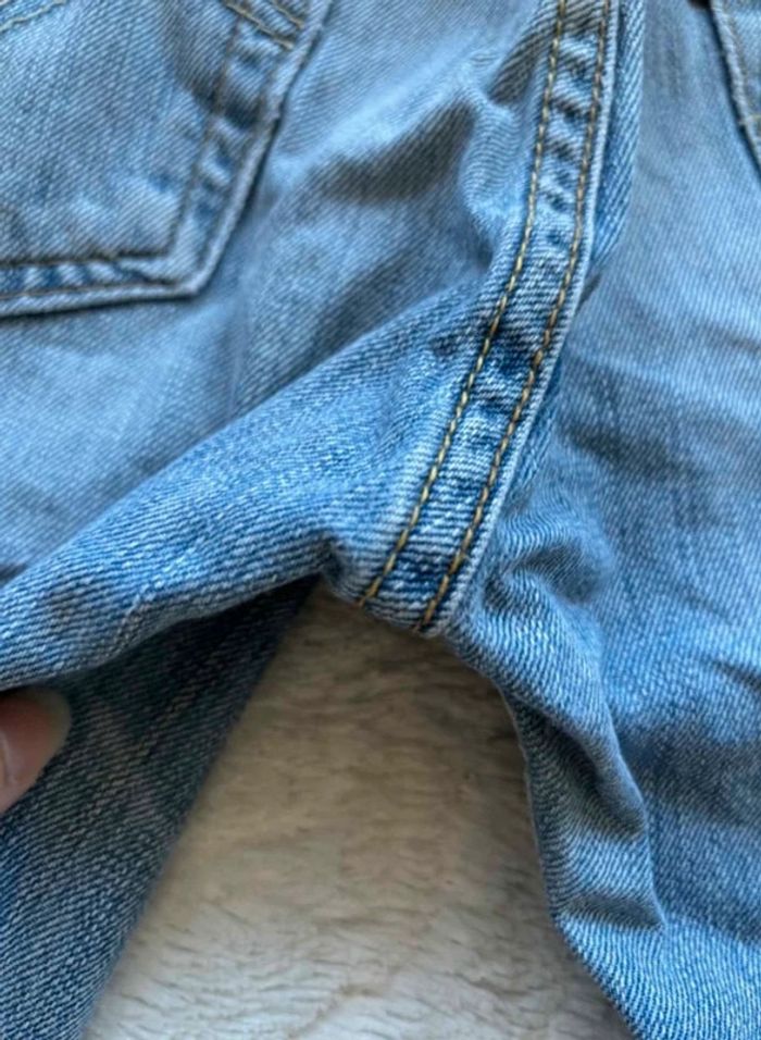 Jean Lévis 501 homme coupe droite straight leg bleu effet délavé taille W30 M/40 L/34 Y2K - photo numéro 18