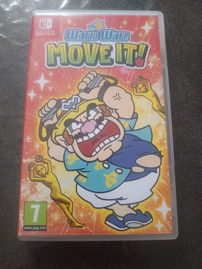 Wario ware move it nintendo switch