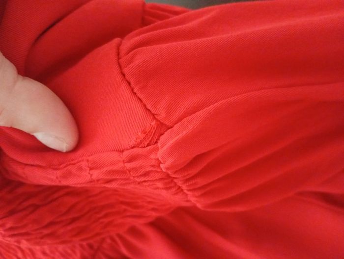 Sud Express - robe rouge, taille 38 | printemps été - photo numéro 8