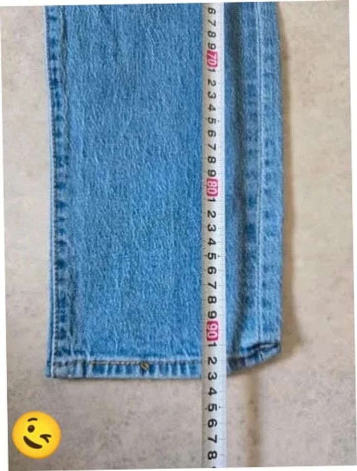 Jeans Levi's 501 W29 FR38 L32 coupe droite bleu Homme Men pan422b - photo numéro 5