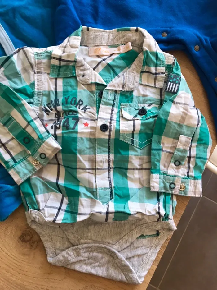 Lot pyjamas body taille 3 mois - photo numéro 2