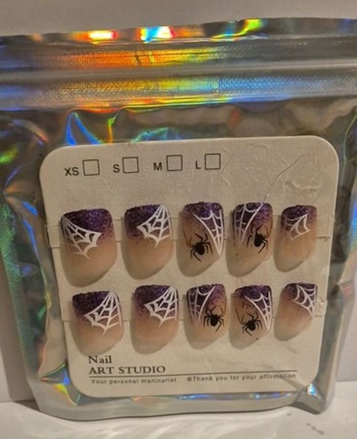 🎃 Faux ongles Halloween – prêts à ensorceler ton look ! 💅✨ - photo numéro 5