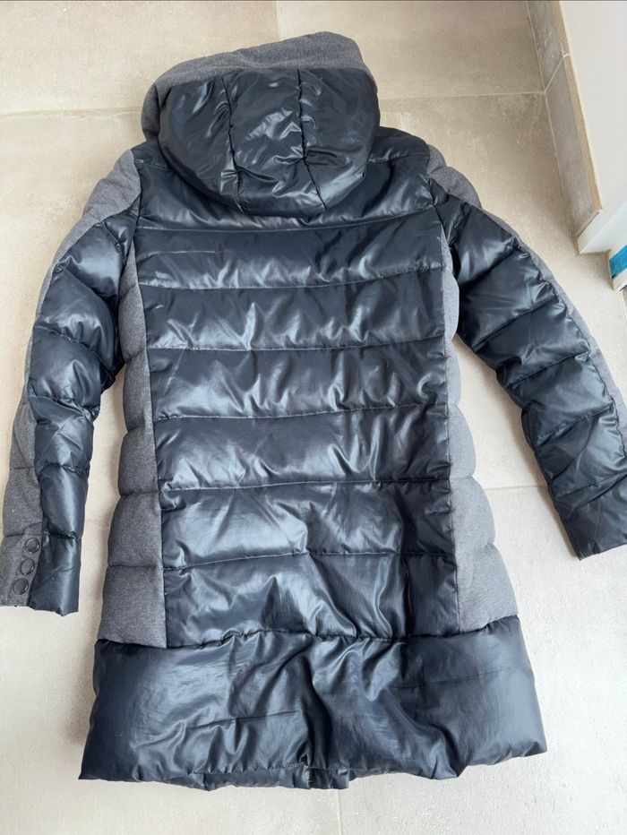 Doudoune bleu marine, grise bi matiere de la marque Vero Moda, taille M - photo numéro 5