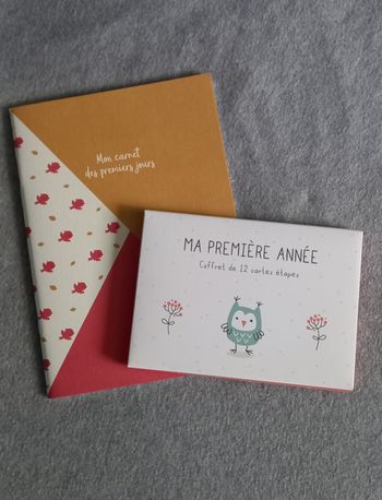 Cartes étapes et carnet des 1ers jours