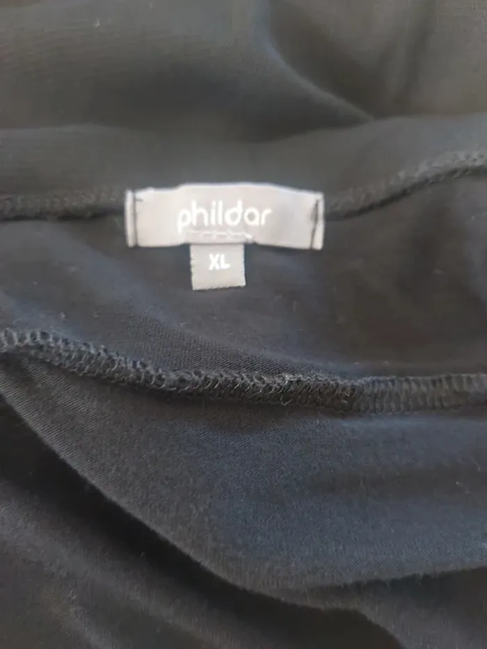 Superbe robe noire voile et sequin - photo numéro 14