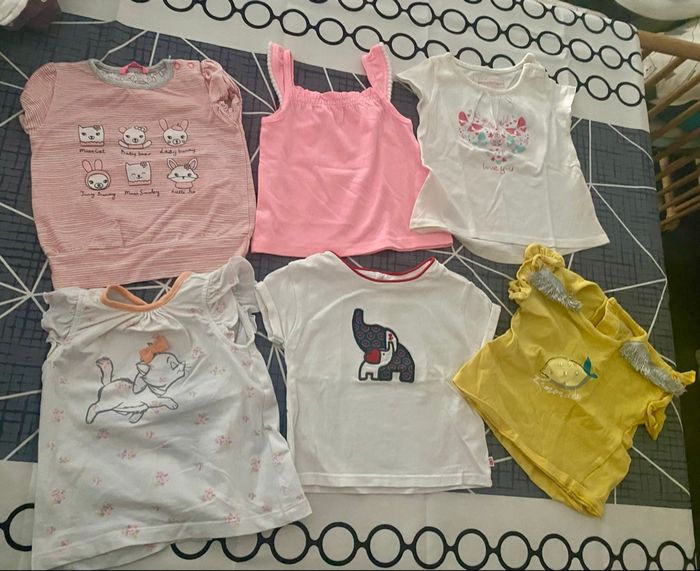 Lot 14 t-shirt fille - photo numéro 2