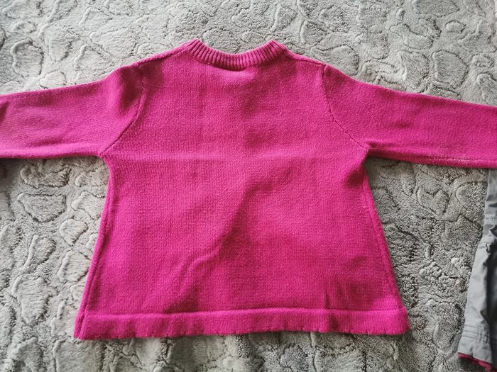 Robes et gilets bébé 18 mois lot de 4 habits roses - photo numéro 11