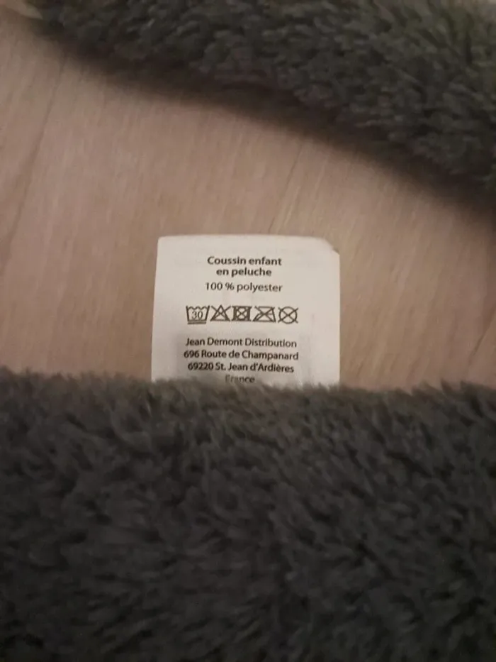 Coussin panda en peluche - photo numéro 3