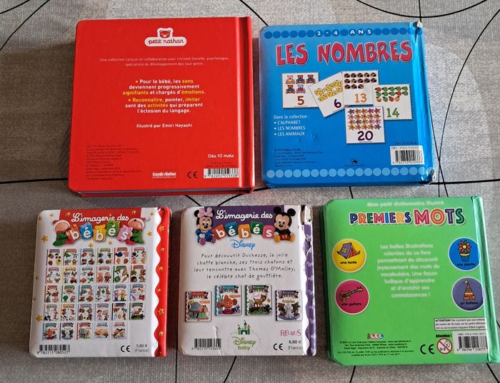 Lot 5 livres pour bébés - photo numéro 2