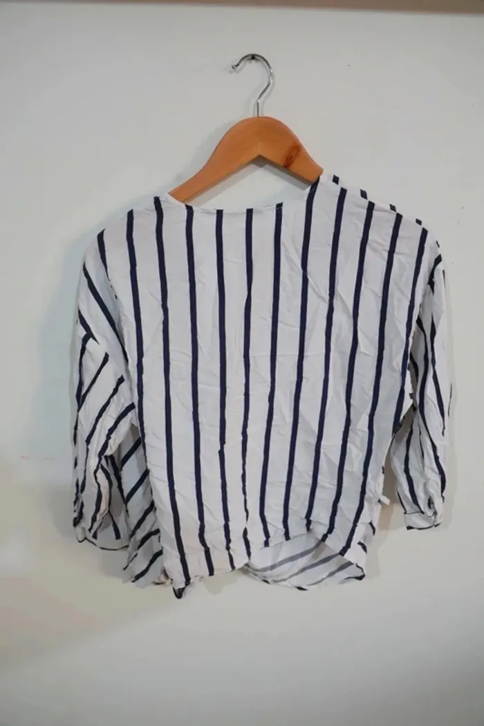 C43 blouse cardigan rayé Only 38 - photo numéro 2