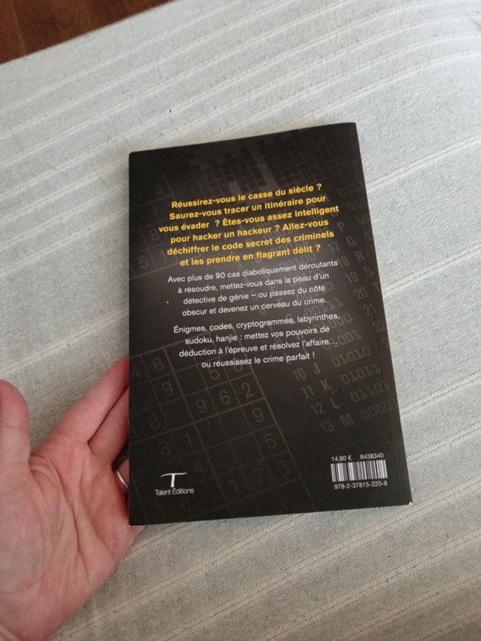Livre d'énigmes neuf - photo numéro 5