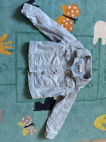 Veste en jean fille 5 ans