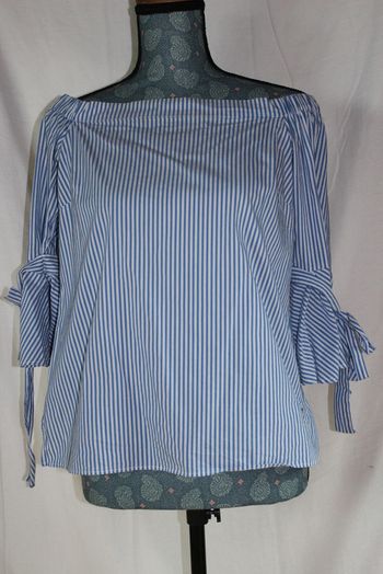 Magnifique blouse bleu  H&M