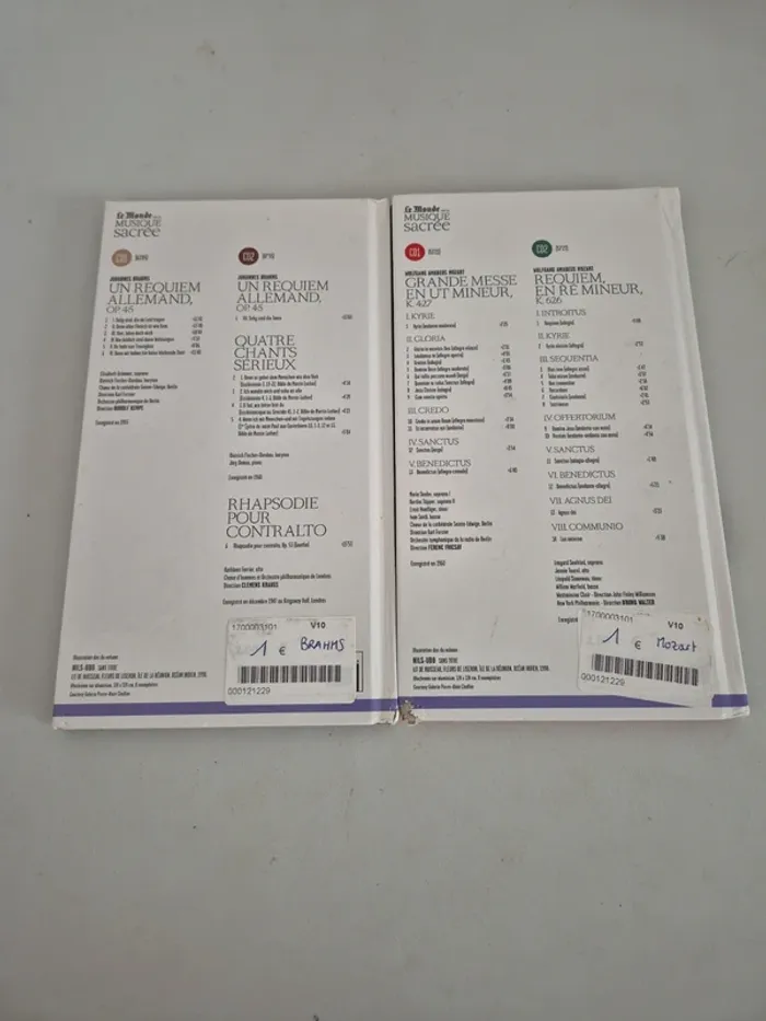 Lot de 2 livres Le Monde de la musique sacrée - photo numéro 4