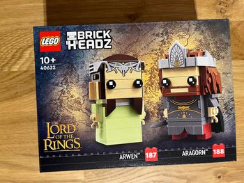 Lego 40632  NEUF et scellé - brickheadz - Aragorn et Arwen, Seigneur des anneaux
