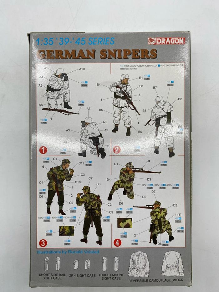 Dragon maquette german snipers - photo numéro 2