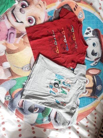 T shirt le lot manches courtes