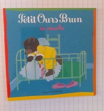 Livre petit ours brun