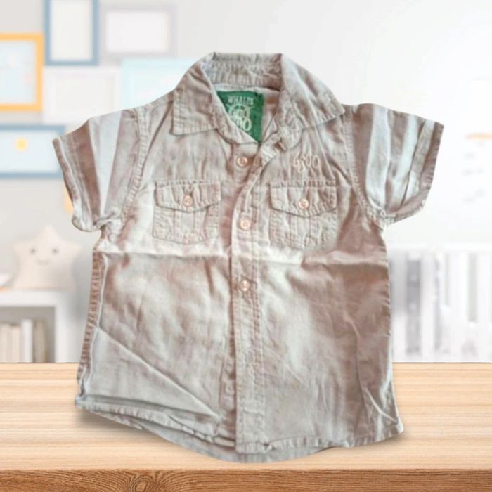 Chemise manches courtes garçon 3 ans