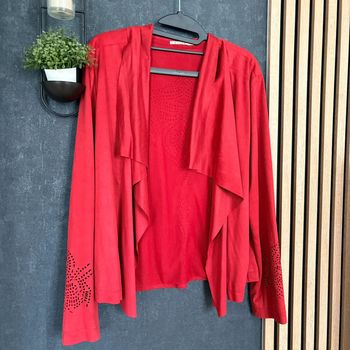 Veste/gilet Elora rouge – Taille 2, neuf sans étiquette