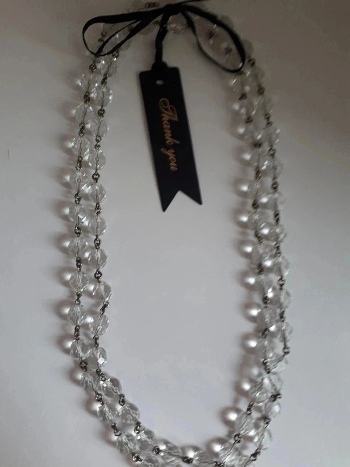 Colliers cristaux naturels vintage - photo numéro 6