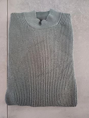 Pull vert foncé Pull & Bear