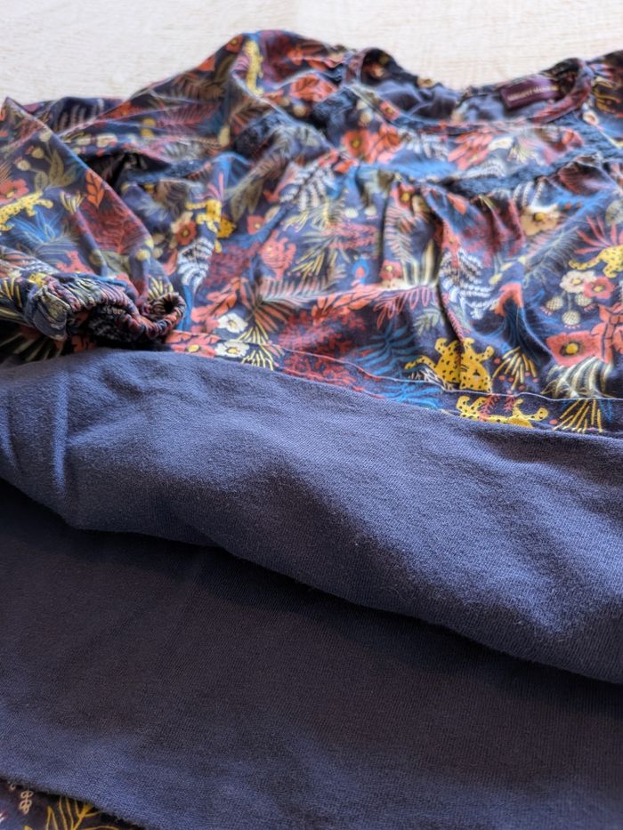 Blouse  fleurs  jungle Sergent major - photo numéro 3