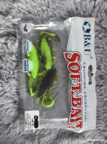 3 Leurres Souples B&U "DawnG 08" - Écrevisses / Créatures