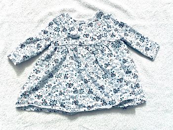 robe manches longues « Du pareil au même » taille 6 mois
