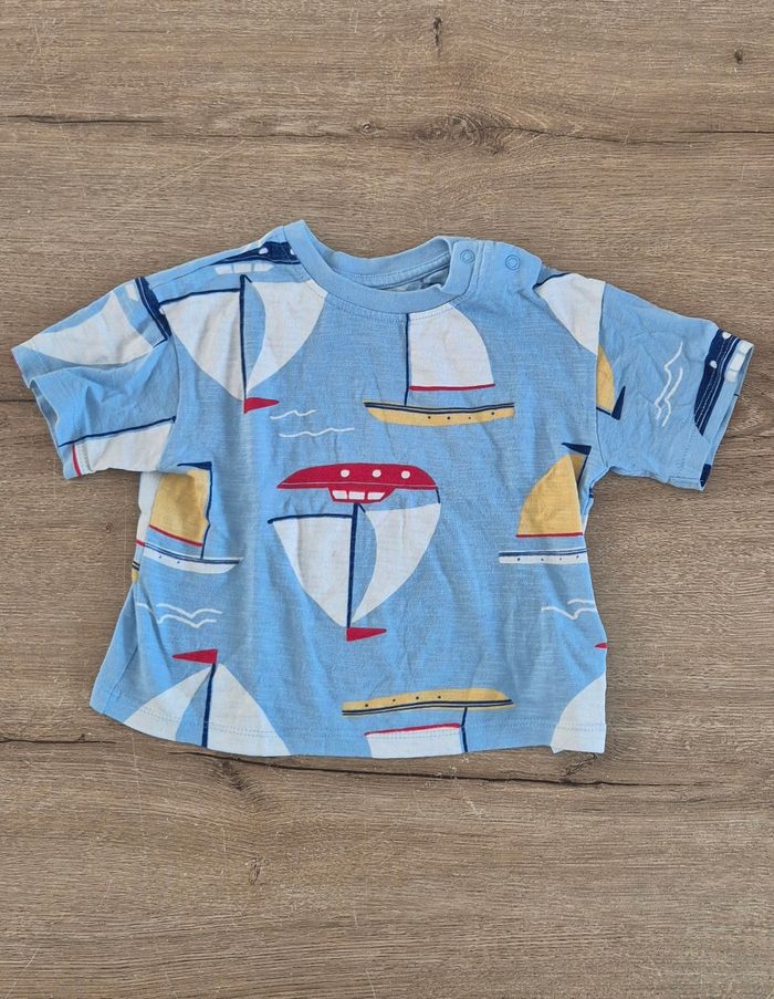 Lot pyjamas 2 pièces été 12 mois - photo numéro 3