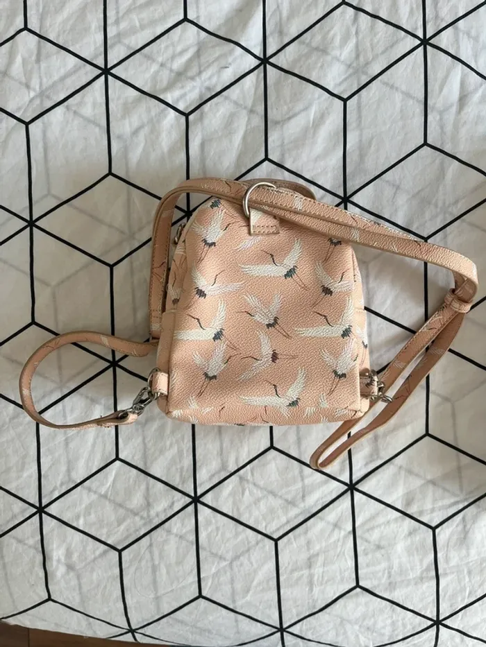 sac à dos et sac à main rose - photo numéro 2