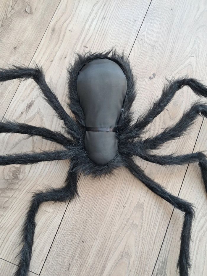 Énorme araignée de 1 mètre. Décor halloween - photo numéro 5
