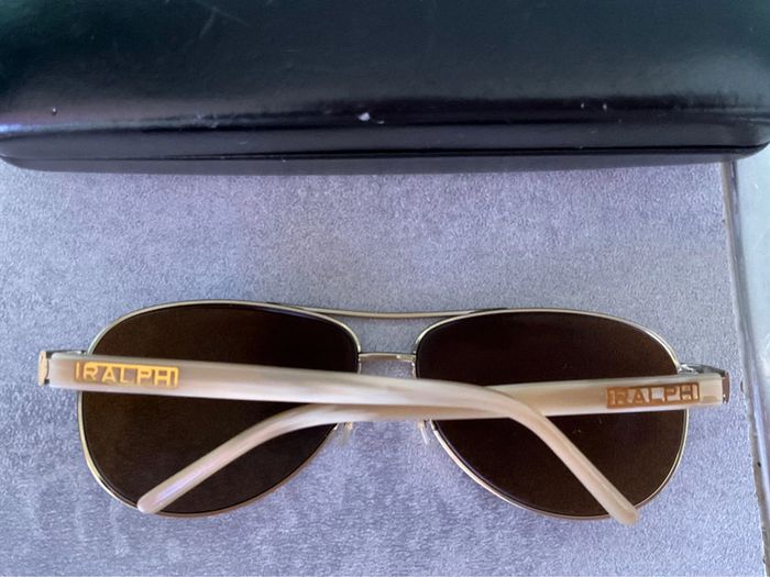 Lunettes de soleil Ralph Lauren beige - photo numéro 4