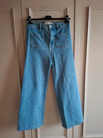 Jeans flare taille haute Stradivarius