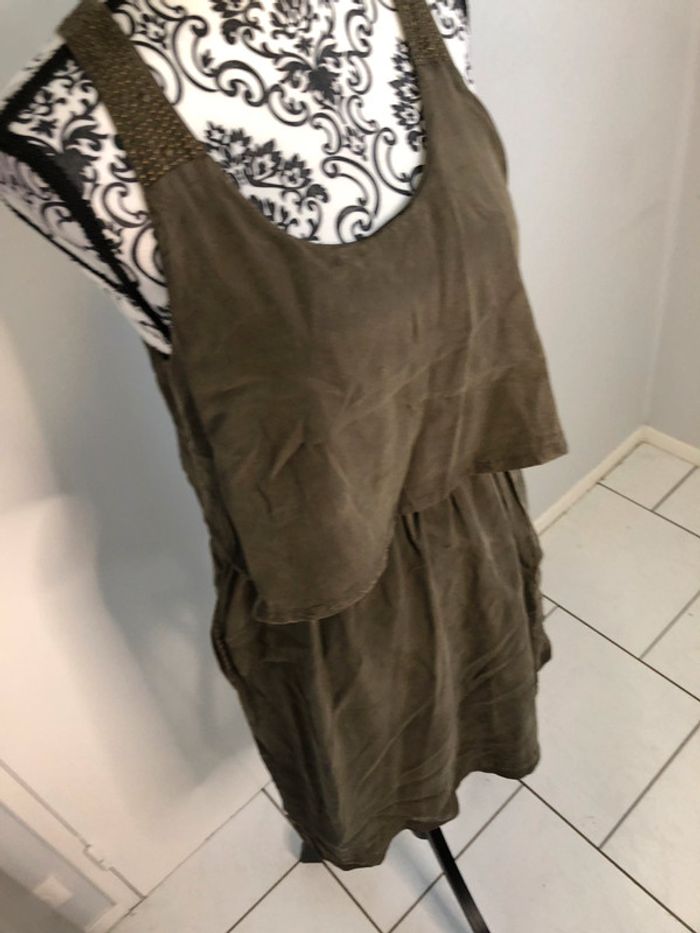 Robe kaki Kaporal taille S - photo numéro 3