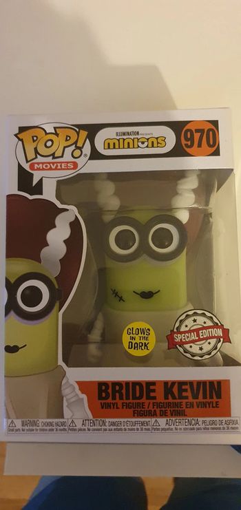 Figurine minions Bride Kevin special edition en vinyle