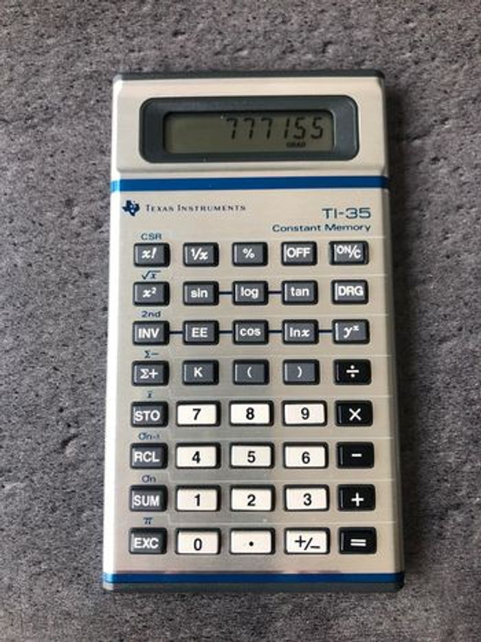 Calculatrice vintage TI-35 - photo numéro 8