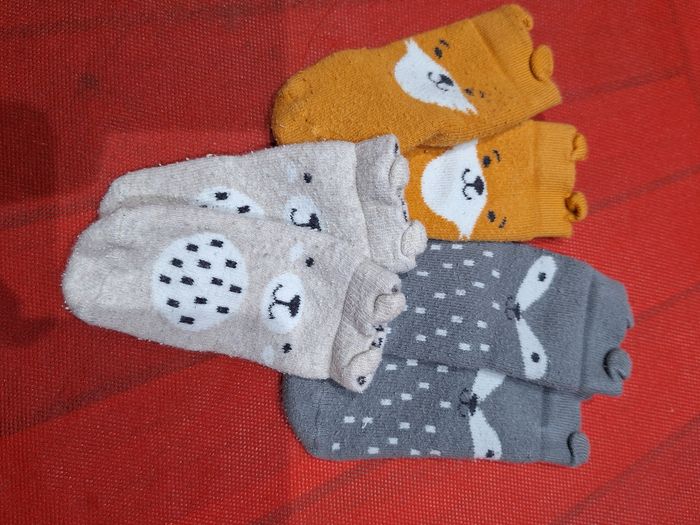 Lot 3 paires de chaussettes chaudes
