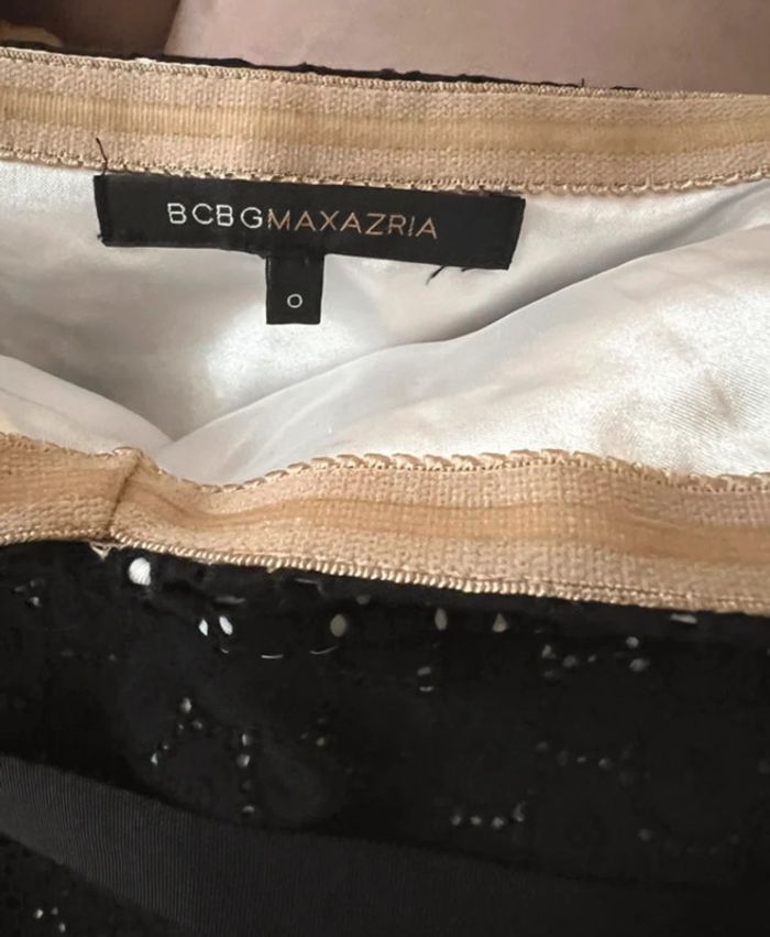 Robe bustier cocktail noire taille 34 - BCBGmaxazria - photo numéro 5