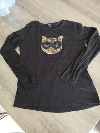 T shirt ml 12 ans fille