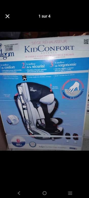 Siège auto groupe 1 2 3