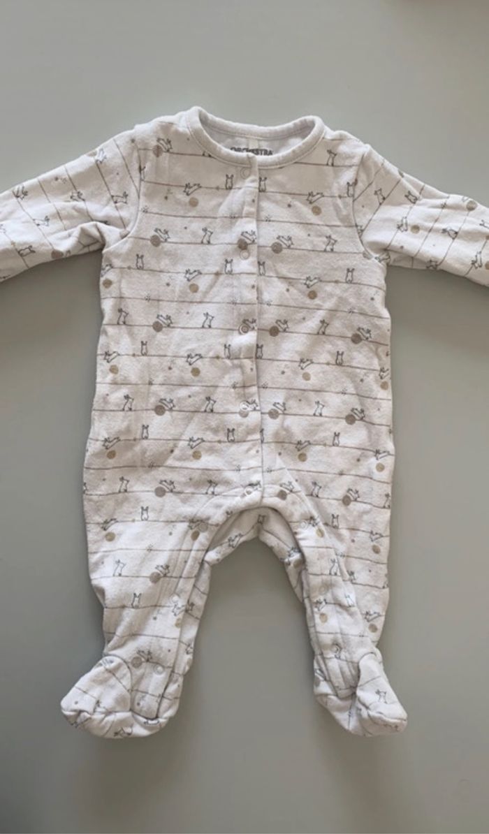 Lot de pyjamas chauds en 3 mois - photo numéro 2