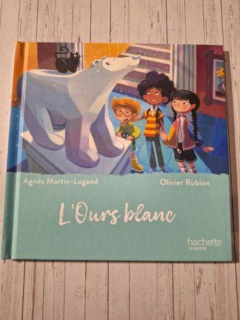 Livre enfant MC Donald's L’ours blanc Le musée magique